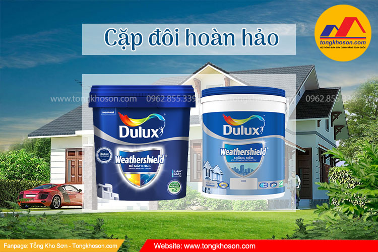 Sơn Dulux ngoại thất bền màu nhất