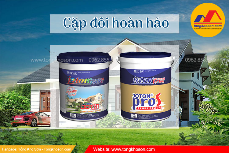 Sơn ngoại thất bền màu nhất hãng sơn Joton
