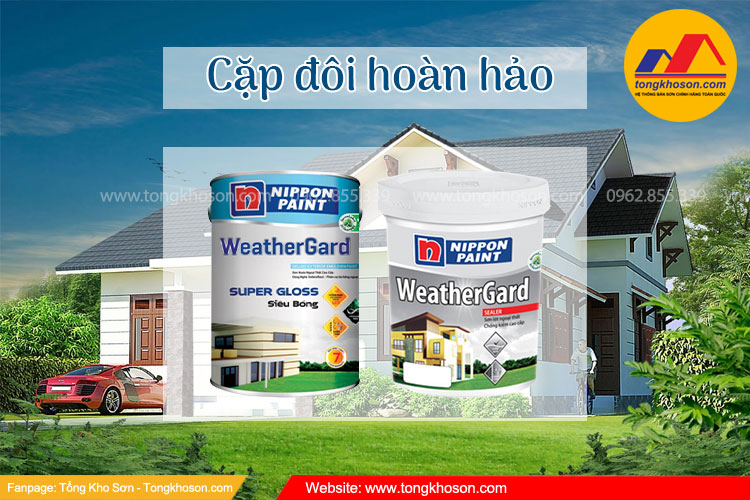 Sơn ngoại thất Nippon bền màu nhất
