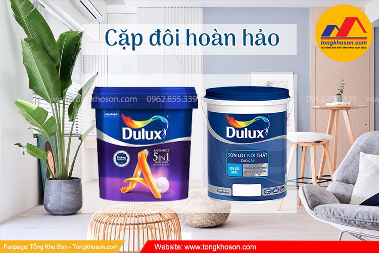 Sơn Dulux nội thất bền màu nhất