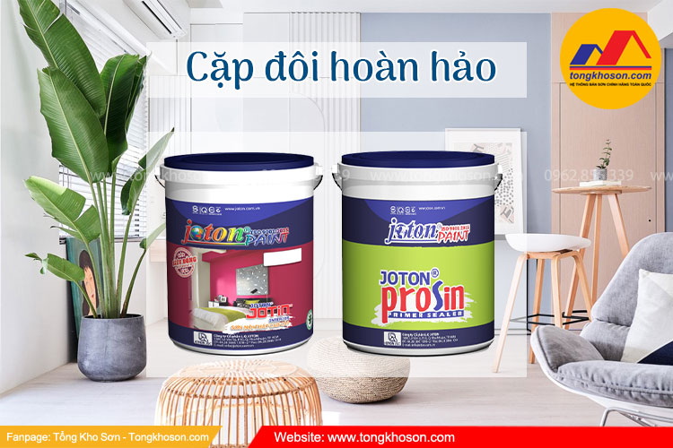 Sơn nội thất bền màu nhất hãng sơn Joton