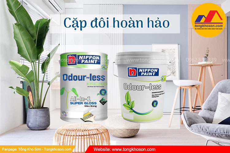Sơn nội thất Nippon bền màu nhất