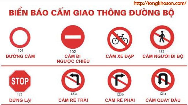 Sơn biển báo giao thông