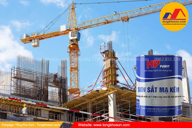 Sơn sắt mạ thép 2 thành phần HP