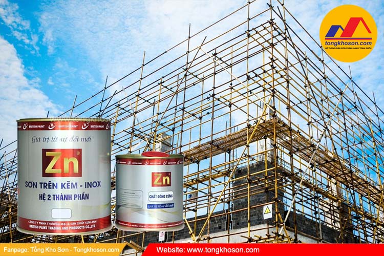 Sơn thép mạ kẽm 2 thành phần ZN