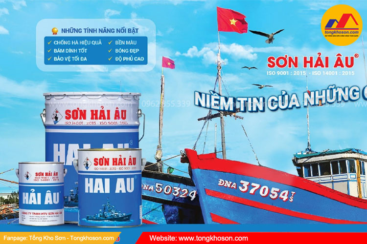 Sơn Hải Âu tàu biển