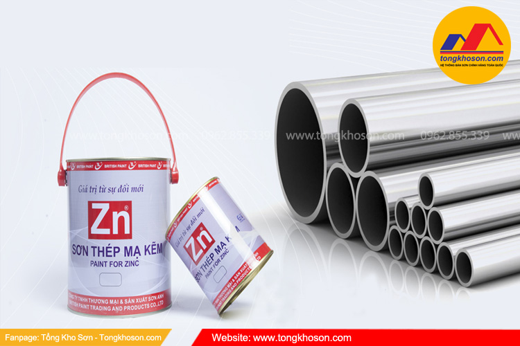 Sơn thép mạ kẽm ZN 1 thành phần