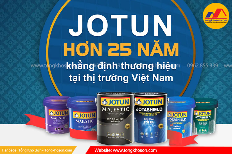 Sơn tiết kiệm kinh tế cho phòng trọ Jotun