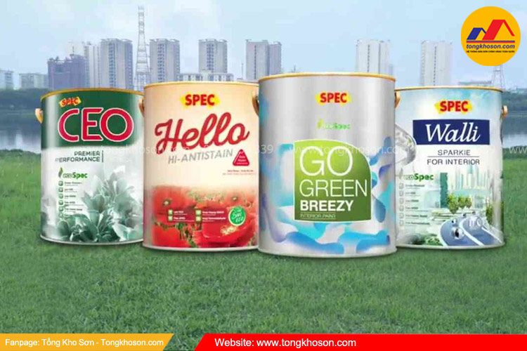 Sơn tiết kiệm kinh tế cho phòng trọ Spec