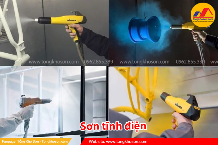 Sơn tĩnh điện là gì? Công dụng sơn tĩnh điện