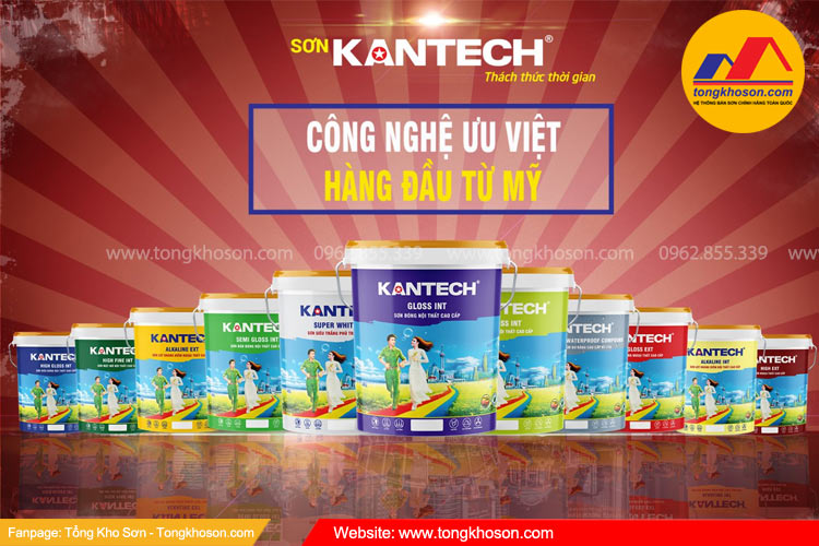 Sơn và chống thấm Kantech