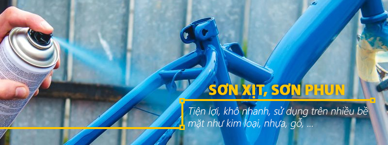 Sơn xịt, sơn Phun - Tongkhoson.com