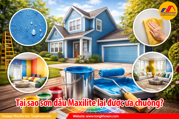 Tại sao sơn dầu Maxilite lại được ưa chuộng