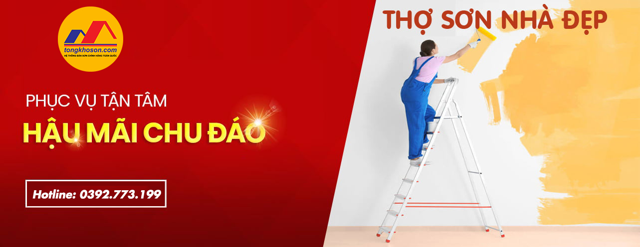 thợ sơn nhà đẹp