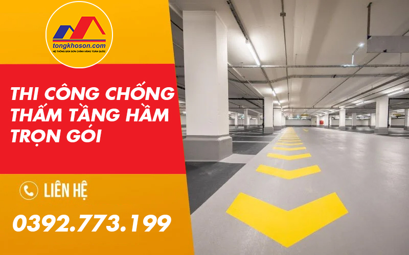 thi công sơn chống thấm tầng hầm trọn gói tại Hà Nội