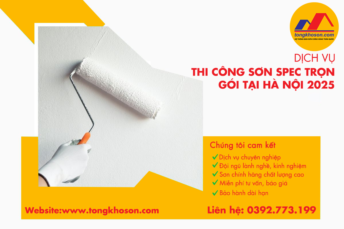 quy trình thi công sơn nước đạt chuẩn