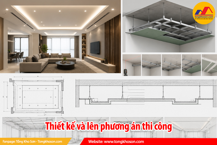 Thiết kế và lên phương án thi công