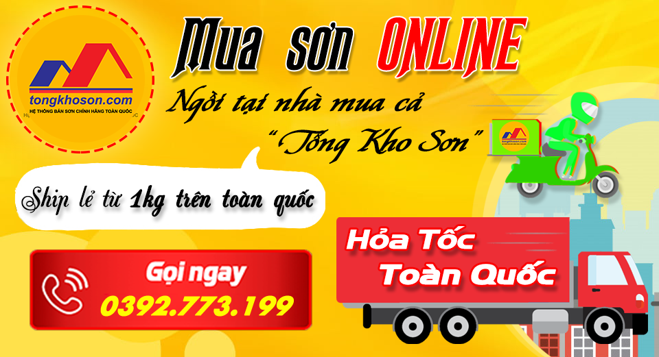 Mua sơn tại Tổng Kho Sơn bạn được gì ?