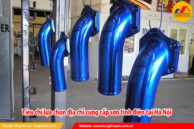 Tiêu chí lựa chọn địa chỉ cung cấp sơn tĩnh điện tại Hà Nội