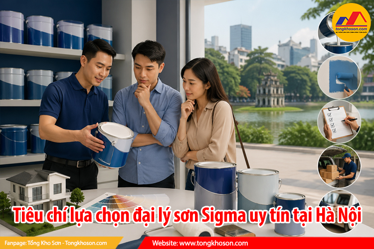 Tiêu chí lựa chọn đại lý sơn Sigma uy tín tại Hà Nội