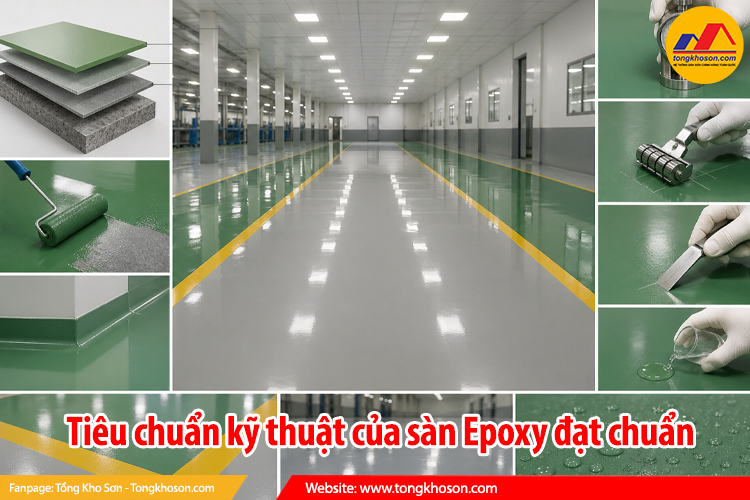 Tiêu chuẩn kỹ thuật của sàn Epoxy đạt chuẩn