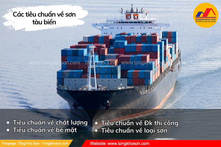 Tiêu chuẩn của sơn chống rỉ tàu biển