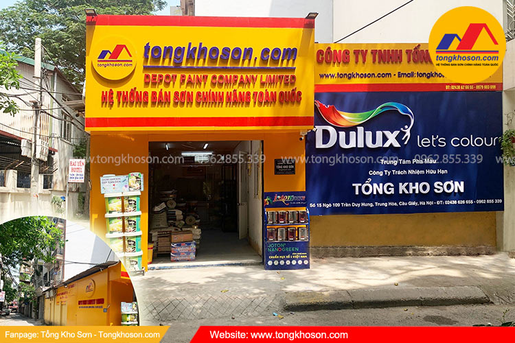 Địa chỉ mua sơn Kova giá rẻ tại Cầu Giấy - Hà Nội