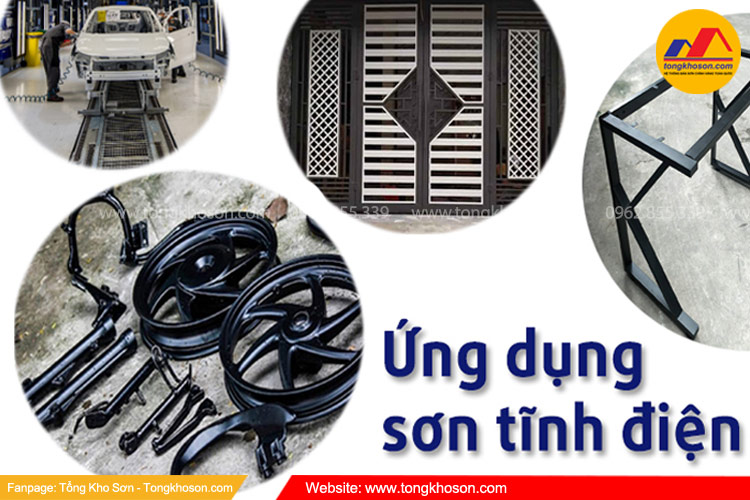 Ứng dụng sơn tĩnh điện tại nhà