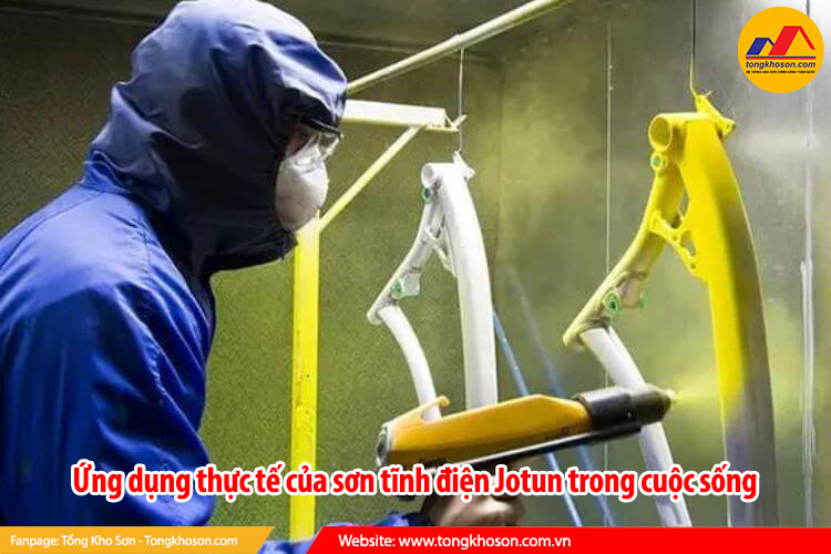 Ứng dụng thực tế của sơn tĩnh điện Jotun trong cuộc sống