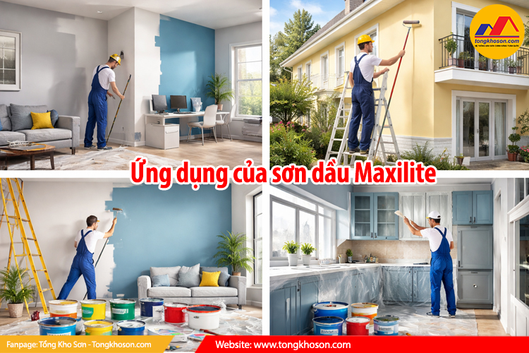 Ứng dụng của sơn dầu Maxilite