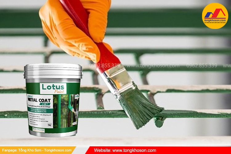 Ưu nhược điểm của sơn kim loại gốc nước