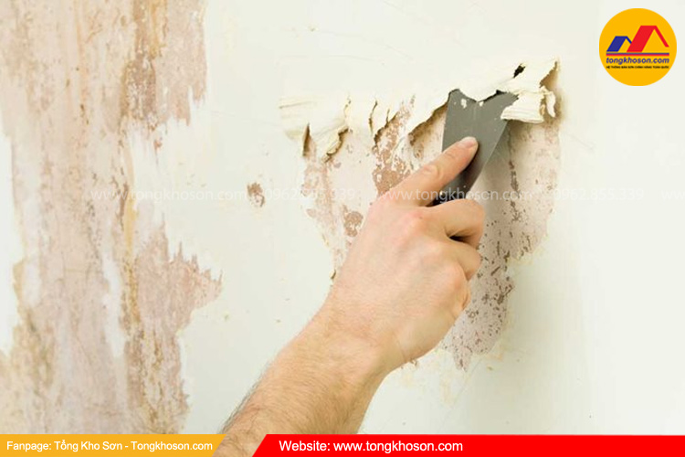 Vệ sinh thật sạch tường ngoài trời