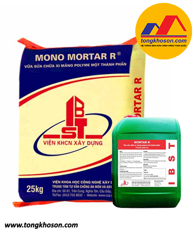 Mortar R - Vữa sửa chữa hai thành phần