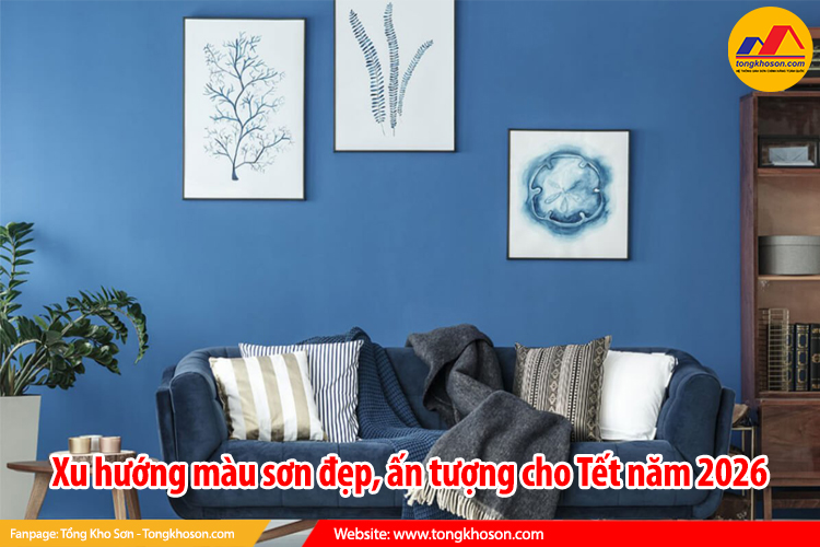 Xu hướng màu sắc sơn nhà năm Bính Ngọ 2026