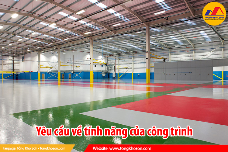 Yêu cầu về tính năng của công trình